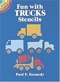 Fun with Trucks Stencils (Dover Little Activity Books)