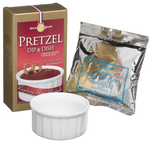 Dean Jacobs Raspberry Honey Mustard Dip Kit, 3.0-Ounce Boxes (Pack of 4) by Dean Jacobs