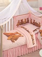 Anne Geddes Copriletto Culla Ag Bears Te (Rosa)