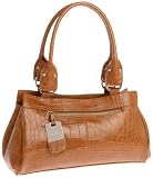 Nine West - Nine West Croco Medium Satchel