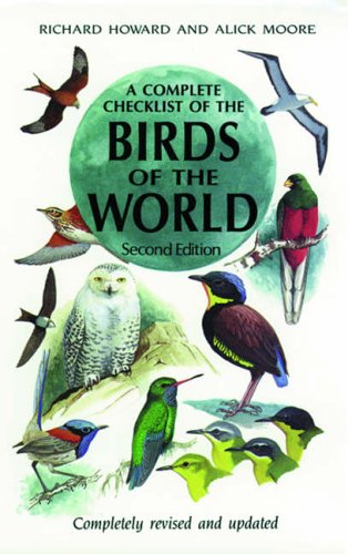 A Complete Checklist of the Birds of the World