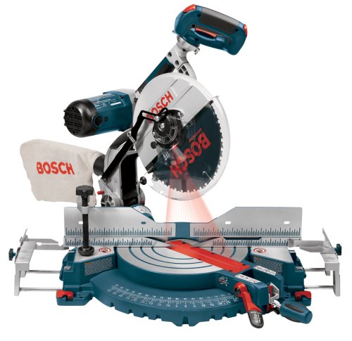Bosch 4212L 12-Inch Dual Bevel Compound Miter saw with Laser Tracking