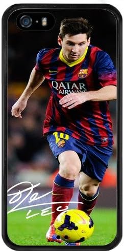 iphone 5s case,iphone 5 case. Unique DIY Designed Soccer Player Lionel Messi TPU and PC black Classic style,iphone se case
