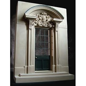 Kensington Palace Queen's Doorway Architectural Model By Timothy Richards by Single Door Bookends