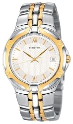 Seiko Men's SGEB58 Dress Two-Tone Watch