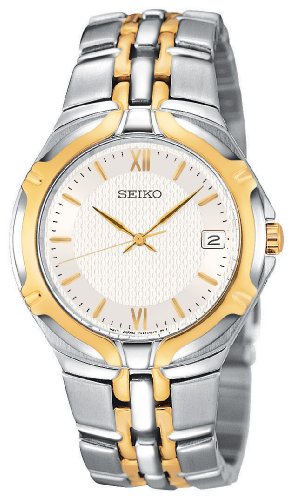 Seiko Men's SGEB58 Dress Two-Tone Watch Seiko Men's SGEB58 Dress Two-Tone Watch