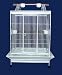 Brand New Parrot Bird Wrought Iron Cage Play-Top 40x30x69-WI40WHT