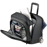 Eva Slimline Black Hardshell Rolling Laptop/tablet Case 15.4IN