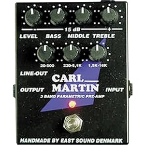 Carl Martin 3 Band Parametric Preamp by 