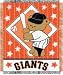 San Francisco Giants 36' 'x48' ' Woven Baby Throw Blanket