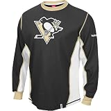 Reebok Pittsburgh Penguins Face-Off Downforce Long Sleeve Top