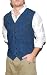 Polo Ralph Lauren Double RRL Mens Denim Jean Pinstripe Vest XL