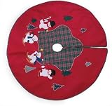 Christmas Tree Skirt - Snowmen