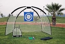 3 in 1 Golf Practice Set Mat Driving Net Chipping Net and Bag