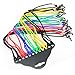 Marrywindix 12 Pcs Unisex Eyewear Braided Colorful Nylon Cord Sports Reading Glass Sunglass Neck Safety Strap Eyeglass Cord Lanyard Holder