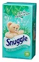 Snuggle Fabric Softener Sheets, Green Burst with Emerald Stream Scent, Case Pack, Six - 120 Sheet Boxes (720 Sheets)