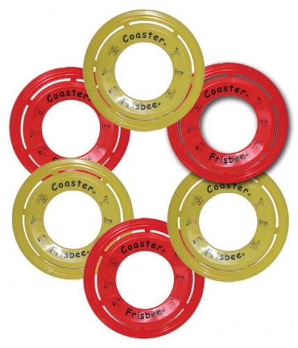 Wham-O Original Frisbee Coaster 6 Pack