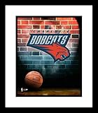 Charlotte Bobcats Framed 8x10 Photo - Team Logo and Basketball