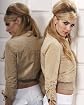 Perforated Suede Bomber Jacket Product Image