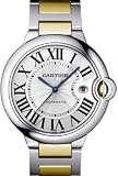 Cartier Ballon Bleu Mens Two-Tone Automatic Watch W69009Z3