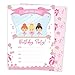 Ballerina Style 1 Happy Birthday Invitations Invite Cards (25 Count) with Envelopes & Seal Stickers Boys Girls Kids Party