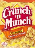 Crunch 'n Munch Caramel Popcorn Peanut Snack (6 Oz, 170g) 6 Pack