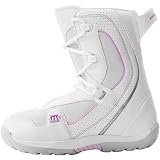 Morrow Slick Girls' White Snowboard Boots