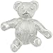 Sterling Silver 1 1/2 (38 mm) Teddy Bear Brooch Pin