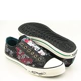 Ed Hardy Glitter Cage Black sneakers