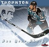 Joe Thornton San Jose Sharks Autographed/Hand Signed Bauer Model Stick