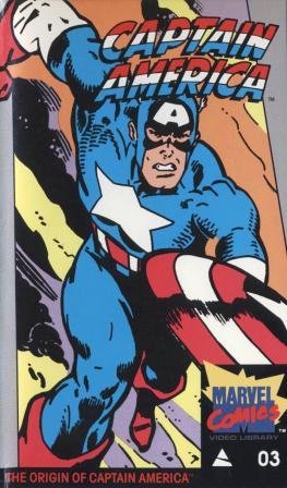 Captain America: The Origin of Captain America (Marvel Comics Video Library #03)