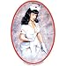 Olivia Deberardinis Sexy Nurse Bettie Page Pinup Car Sticker Decal