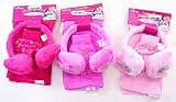  Disney Princess Girls Kids 3 Piece Winter Scarf Earmuffs and Gloves Set