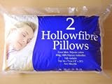 BUY ONE GET ONE FREE NON-ALLERGENIC PAIR OF HOLLOWFIBRE PILLOWS (HOME IS HEAVEN)