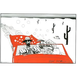 Fear And Loathing In Las Vegas Art Styles Poster Print by Ralph Steadman, 36x24
