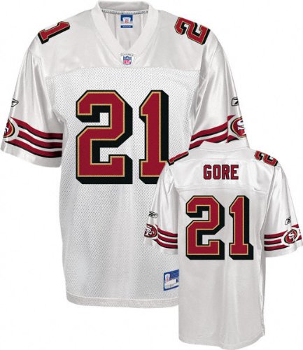 Frank Gore San Fransisco 49ers White Youth / Kids 8-20 NFL Football Jersey