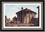 Framed Art Poster 20x30, Temple of Vesta