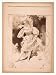 Historic Theater Poster (L), Woman wearing large hat and short skirted dress holding ...