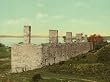 Fort Frederick Ruins, Crown Point, N.Y., 1902 - Print of a Vintage Photochrom Image from the Library of Congress Collection