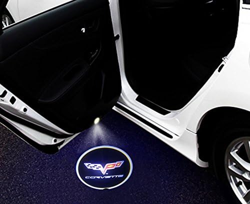 Gogolighting LED Car Door Laser Projector Ghost Shadow Step Light Logo FOR Corvette C6 C7