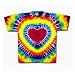 Tie Dye Mania Youth Rainbow Heart Tie-Dye T-Shirt