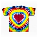 Tie Dye Mania Youth Rainbow Heart Tie-Dye T-Shirt