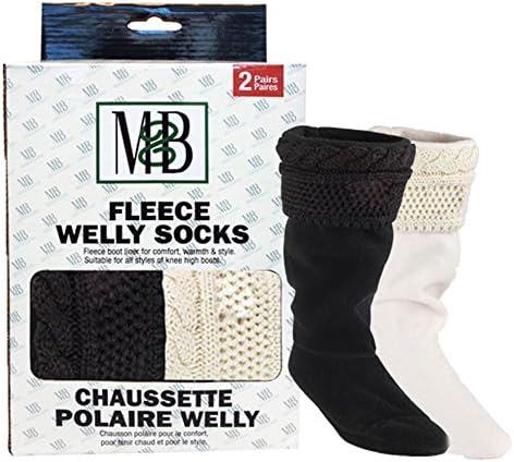 Moneysworth and Best Fleece Welly Socks