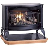 ProCom Black Granite with Oak Trim Hearth Pad for Vent-Free Stoves, Model# TQ30BROGB by ProCom
