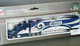 LIMITED EDITION GOLD WHEELS VARIATION 2008 ST LOUIS RAMS NFL SEMI DIECAST TRACTOR TRAILER TRUCK by UPPERDECK
