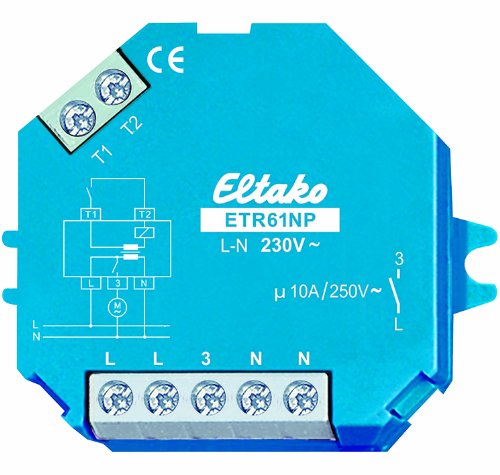 Eltako 61100631 ETR61NP-230V+FK Trennrelais mit Fensterkontakt 1 St.