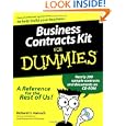 Business Contracts Kit for Dummies (With CD-ROM) by Richard D. Harroch