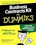 Business Contracts Kit for Dummies (For Dummies (Computer/Tech))