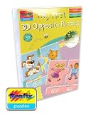 (Grafix) My First 3D Opposite Puzzles (Age 3+) (12 Puzzles)