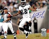 Asante Samuel Signed Philadelphia Eagles Jumping 16x20 Photo Nfl From Signing Coa